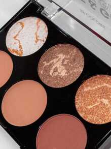 Strobe & Glow Facial Palette With Bronzer And Contour Illuminator 12.5g - SP Colors - 頻閃和發光 - 查看 5