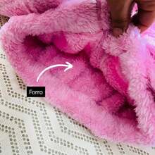 Plush Children's Jacket - REF:1334 - Màu Hồng baby - Xem 2