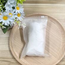 50/100 Peças Almofadas Descartáveis Redondas de Limpeza Facial, Lenços Removedores de Maquiagem, Limpeza de Pele e Remoção de Esmalte das Unhas, Limpeza Facial Portátil, Pincel Facial, Bolsa, Organizador, Armazenamento