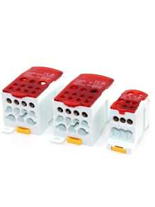 The New Listing One-Input Multiple-Output Guide Rail Junction Box UKK80A 125A 160A 250A 400A500A Zero Line Terminal Block - UK - View 28