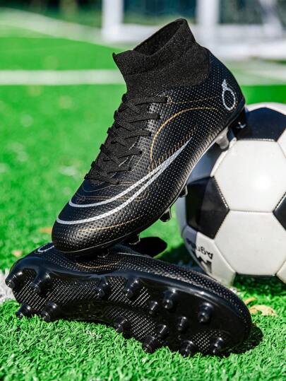 SUNAIS メンズサッカースパイク プロサッカーブーツ ハイカット