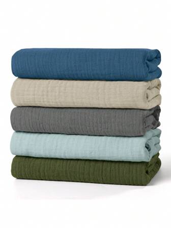 GLLQUEN BABY Baby Pucktücher, neutrale Spucktücher Empfangsdecke zum Pucken für neugeborene Jungen und Mädchen, 5er Pack atmungsaktive und hautfreundliche Puckhüllen für Babys, Oeko-Tex zertifiziert