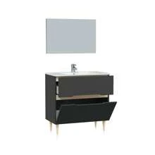 Duehome Pacote de banheiro com pia Opera 80