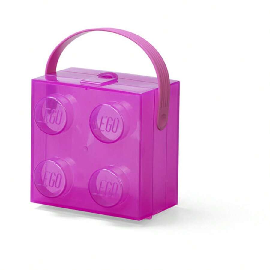 Room Copenhagen Room Copenhagen - Storage  Box With Handle, Translucent Violet  [COLLECTABLES] Violet, Brick