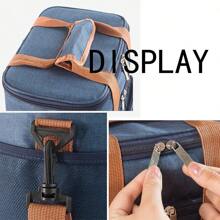 双层隔热野餐背包，大容量户外冷藏袋，牛津布制成，返校午餐盒，午餐袋，返校用品，便当盒，午餐袋，家庭必需品，午餐套装，冷藏盒，午餐盒袋，女士午餐盒袋，女士学校包，学校配件，学校用品