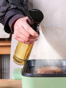 1 件家用厨房按压式油喷雾瓶空气炸锅油喷雾雾化瓶防尘烧烤油壶消毒喷雾瓶雾化喷雾罐浇花细雾化妆品喷雾瓶适用于厨房烧烤空气炸锅和露营 - 彩色 - 查看 8