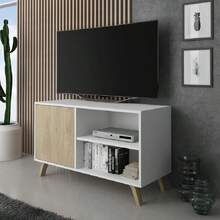 Duehome Mueble TV Wind 100 - Blanco - Puccini - Ver 3