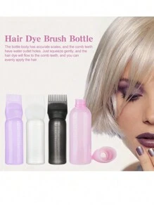 Root Comb Applicator Bottle, Hair Oiling Applicator Bottle For Hair Dye-1PC Hair Applicator Bottle And Hair Scalp Massage Comb Root Comb Applicator Bottle, Hair Oil Applicator With Graduated Scale 6 Ounce Oil Applicator For Hair Dye Hair Root Comb Color For Scalp Treatment Essential, Hair Tools, Hair Products And Accessories For Barber Salon Beauty Back To School, Travel Holiday Essentials, Hair Accessories For Women, Slick Back Brush, Barber Accessories, Hair Dryer, Hair, Barber, Hair Tools, Hair Products,Hair Dryer,Hair, Accessories, Hair Products, Hair Tools, Hair Stuff, Hair Care, Curly Hair Brush, Barber, Barber Accessories, Hairdressing Equipment,Travel Essentials,Hairstyle,Hairdressing,Hair,Travel,Hair Products,Hair Tools,Hair Stuff,Barber,Barber Accessories,Barbershop,Hairdressing Equipment - Baby Pink - View 9