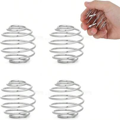 大尺寸摇晃球，适用于蛋白奶昔、奶昔和沙拉酱、不锈钢摇晃球、搅拌球更换（2 种尺寸可供选择）。