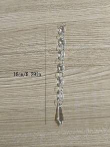 5 Stück Kristallkronleuchter Prismengläser, DIY Dekorationszubehör für Hochzeit und Feiertage, europäischer Stil Kerzenständer und Blumenrahmen Dekoration, Heimdekoration, Zimmer Dekoration, Wanddekoration - Transparent - Übersicht 6