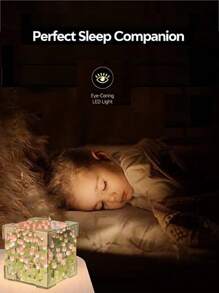 (电池供电) 郁金香花朵景观迷你小夜灯 3D立方体花朵小夜灯氛围灯 可作为小夜灯点亮 关机时可兼作镜子 更珍贵的手工礼物 DIY必备 送给女朋友的礼物 朋友的生日 情人节 - 彩色 - 查看 8