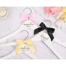 Personalized Bridesmaid Hangers, Bride Hangers, Custom Bride Hangers With Bow Tie, Wedding Dress Hangers, Custom Name Engraved Wooden Hanger, Bridesmaid Proposal, Bridesmaid Hangers Personalized, Bridesmaid Gifts, Custom Hangers For Wedding Dress, Wooden Engraved Hanger, Name Hangers, Bridal Hanger, Custom Bridesmaid Gift, Bridal Hanger, Bridal Shower Gift, Bachelorette Party, Gift For Bride,Personalized Wedding Hanger Bride Gift, Custom Hanger, Personalized Hangers For Wedding, Custom Wedding Hanger, Custom Bride Hanger, Custom Bridal Hanger, Personalized Wedding Hanger, Personalized Hangers, Personalized Bridal Hanger,Slow Summer Living,Customized Hangers & Racks,Vacay Vibes - Multicolor - View 9