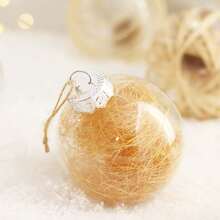 6 件/套圣诞球装饰套装采用顶级表面处理工艺装饰适合婚礼订婚、圣诞装饰、圣诞礼物