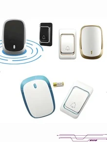 Battery Operated Residential Wireless Doorbell Easy To Use Various Ringtones Immediate Shipping - 彩色 - 查看 5