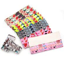 8pcs/Set,Pattern Style Rolling Tray Set With Grinder, 110mm Cigarette Paper Machine, 110mm Cigarette Paper, Filter Mouthpiece Paper, Household Gadgets, Holiday Gifts - 彩色 - 查看 5