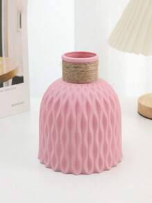 1 Pezzo Vaso da fiori con texture ondulata, decorazione per la casa, decorazione per feste e matrimoni
