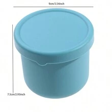 Silicone Bento Box - Round Manual Fresh-Keeping Lunch Container With Lid - Reusable  Bento Box For Microwave And Refrigerator - Hand Washable Easy Storage Meal Prep Box - Multicolor - View 15