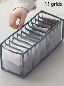 1pc Multifunctional 3-In-1 Netted Compartmental Drawer Style Wardrobe Organizer, For Storing Underwear, Socks, Bras, Jeans - Suitable For Student Dorms ,Jewellery Box,Pouch,Makeup Brush Holder,Brush Holder,Perfume Organiser,Pouch Bag,Gifts For Women,Christmas Gifts,Gift Ideas For Women