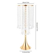 ZhdnBhnos LINSIE 10Pcs Tassel Flower Stand Tall Trumpet Vase For Wedding Tabletop Decor The Best Gift/Present For Family&Friends Happy Christmas