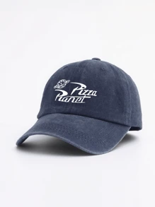 1入組「PizzaPlanet」印花棒球帽，多用途時尚爸爸帽，適用於戶外調節防曬運動帽，適用於女士男士的父親節 - PizzaPlanet - 查看 17