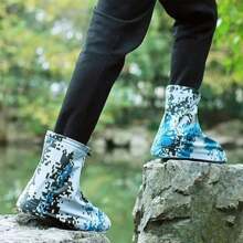 Waterproof Shoe Covers, Reusable Shoes Covering Rain Boots, Durable PVC Plastic Shoe Cover For Walking And Traveling