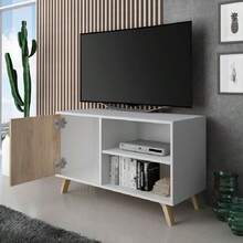 Duehome Mueble TV Wind 100 - Blanco - Puccini - Ver 4