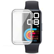 Replacement Silicone Strap Case Compatible With Honor Band 9 Watchband Sport Bracelet For Honor Band 9 Protection Cover Case For Men And Women As A Gift For Students Returning To School