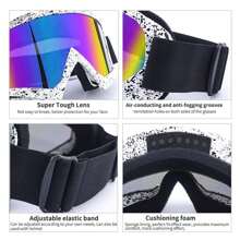 CHCYCLE ATV Goggles Motocross Goggles Motorcycle Goggles MX Off Road Goggles For Men Women Adult Youth Riding Racing