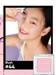 JUDYDOLL Blush Mono Blusher & Eyeshadow Highlighter Makeup Palette In Peach, Lavender, Matte Apricot Tones - Ideal For Beginners, Gifting, Parties, Weddings And Everyday Use - #44 - 查看 1