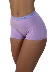 Kit 4 Box Panties For Women Adult Women's Underwear Microfiber Box Women's Underwear - 彩色 - 查看 2