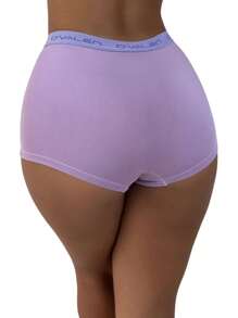 Kit 4 Box Panties For Women Adult Women's Underwear Microfiber Box Women's Underwear - 彩色 - 查看 3