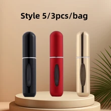 3Pcs 6ml Mini Spray Bottle For Travel, Portable Cute Perfume Atomizer For Cleaning,Travel Essential Oils Perfume, 6ml Sample Empty Perfume Bottle, Travel Mist Spray Bottle Dispenser,Perfume Refill Bottle, Portable Mini Refillable Spray Jar Scent Pump Case, Empty Cosmetic Containers Atomizer For Business - Multicolor - View 7