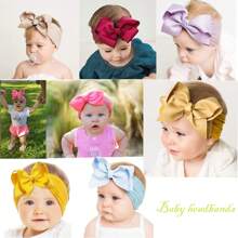 Oaoleer 20/24 chiếc nơ cho bé gái, băng đô, dây buộc tóc bằng nylon, nơ ruy băng, phụ kiện tóc co giãn cho trẻ sơ sinh, trẻ mới biết đi và trẻ em, tình yêu Valentine - 24 màu-6in - Xem 5