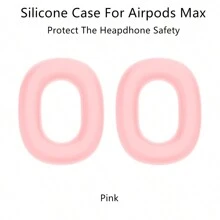 Apple Slime Silicone Protective Case Compatible With Airpods Max - Soft Silicone Cover, Waterproof, Dustproof, Fingerprint-Proof, Scratch-Resistant 360° Full Protection, Silicone Ear Cup Cover, Silicone Headband Cover, Silicone Headband Pad, Silicone Carrying Case, Flexible Silicone Material For Comfort, Durability And Easy Cleaning, Multiple Colors Available, Great Gift