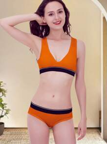 Women Bra & Panty Sets - Orange - View 5