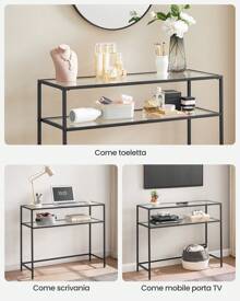 VASAGLE Bench Table - 黑色 - 查看 6