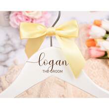 Personalized Bridesmaid Hangers, Bride Hangers, Custom Bride Hangers With Bow Tie, Wedding Dress Hangers, Custom Name Engraved Wooden Hanger, Bridesmaid Proposal, Bridesmaid Hangers Personalized, Bridesmaid Gifts, Custom Hangers For Wedding Dress, Wooden Engraved Hanger, Name Hangers, Bridal Hanger, Custom Bridesmaid Gift, Bridal Hanger, Bridal Shower Gift, Bachelorette Party, Gift For Bride,Personalized Wedding Hanger Bride Gift, Custom Hanger, Personalized Hangers For Wedding, Custom Wedding Hanger, Custom Bride Hanger, Custom Bridal Hanger, Personalized Wedding Hanger, Personalized Hangers, Personalized Bridal Hanger,Slow Summer Living,Customized Hangers & Racks,Vacay Vibes - Multicolor - View 3