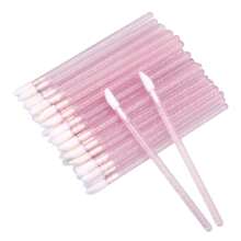 250 Pcs/50 Pcs Crystal Glossy Lip Gloss Applicator Disposable Lip Brushes, Makeup Tool Kit (Multicolor) - Multicolor - View 14