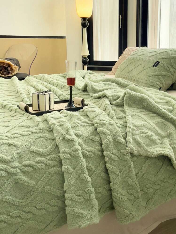 Single layer fleece blanket outlet