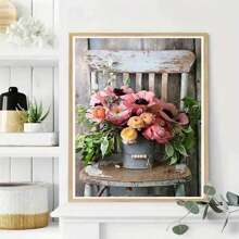 1pc Paint By Numbers Kit For Adults Beginner On Canvas, Adults' Paint-By-Number Kits, Adult Paint By Number Kits, Painting Kits For Adults, Number Painting For Adults, Hobbies For Women, Painting By Numbers For Adults, Birthday, Thanksgiving, Christmas Gifts For Mom, Grandma, Neighbors, Friends, Home Decor Set(Frameless)