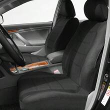 2件装前排汽车座椅套，兼容安全气囊，通用型汽车座椅垫，女士新款设计