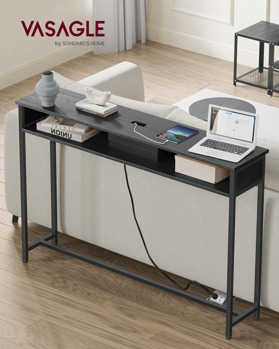 VASAGLE Bench Table - Schwarz - Übersicht 1