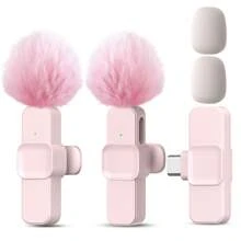 Microphone Cravate Sans Fil Professionnel Pour Smartphone, Microphone Sans Fil Plug-play Pour Enregistrement Vidéo/audio, Micro À Pince Pour Entretien/vlog/enseignement