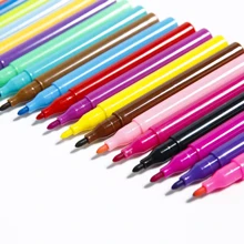 Juego de Pintura de 208 Piezas Lápices de Colores Kits de Arte y Dibujo Con Caballete Portátil Niños - Celeste - Ver 6