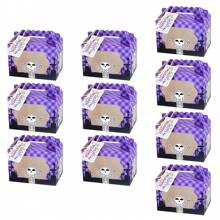 10/20 Packs Decorative Halloween Candy Treat Boxes Durable Goodie Wrapping Box Reusable Snack Packaging Container For Garden Indoor Halloween Trick Or Treat Party Favors Supplies
