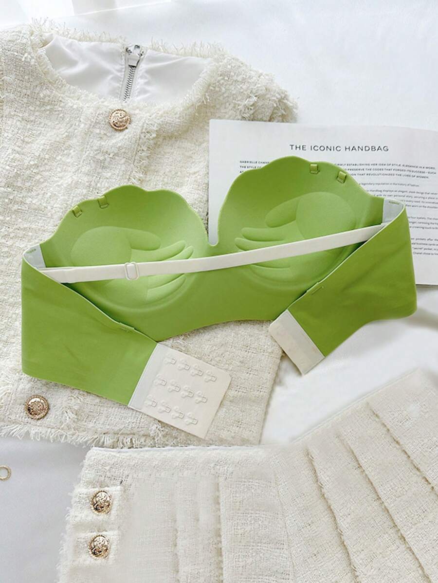 Women's Strapless Adhesive Bra Invisible Seamless Wireless Bra For