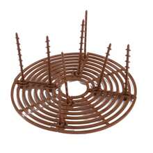 1 Pieza Cubierta para Maceta, Diámetro de 7.5/11.8/20 pulgadas Redonda Cortable, Cubierta Protectora de Tierra para Maceta de Flores, Protector contra Excavación de Gatos, Cubierta de Rejilla para Maceta de Plantas Bebé para Interiores y Exteriores, Herramientas de Jardín