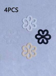 Set de 12 cierres invisibles para sujetador con formas de mariposa, corazón y flor de ciruelo, solución perfecta para correas de sujetador que se resbalan, cuidado del Body para viajes, deportes, al aire libre, cinturones de enfriamiento para el verano, playa y viajes