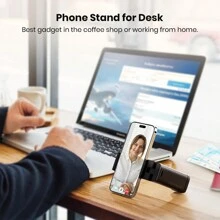 2PCS/1PC Airplane Travel Essentials Phone Holder, Universal Flight Essentials Phone Mount With Multi-Directional 360° Rotation, Travel Must Haves Handsfree Phone Stand For Flying, Table Or Outdoor And School Travel Accessories Beach Vacation Summer Holiday School Accessories Back To School Supplies Stuff