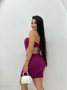 Vestido argola anarruga